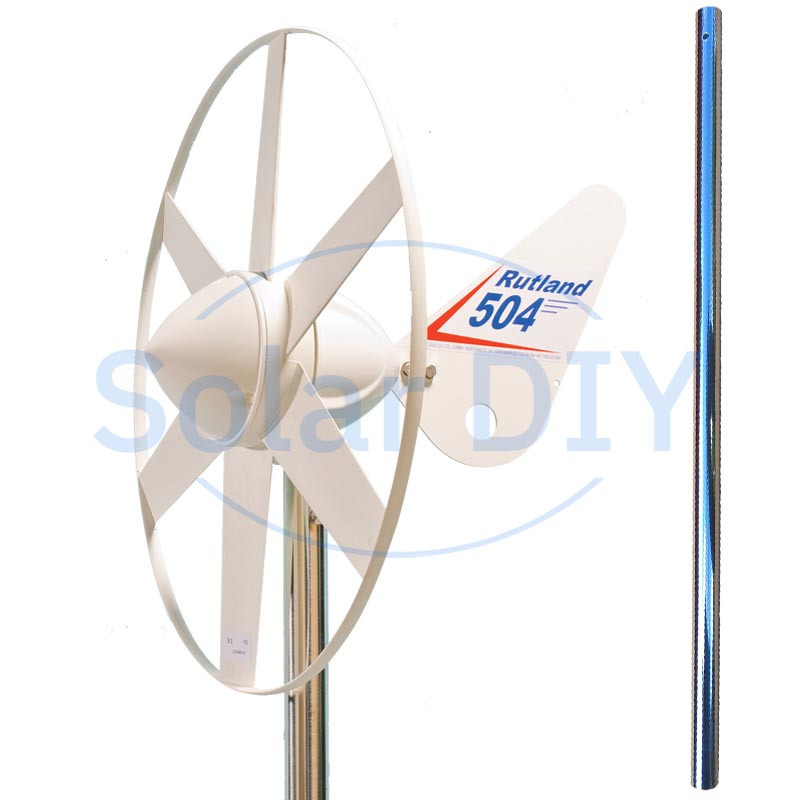 Rutland 504 Windcharger Kit with Pole
