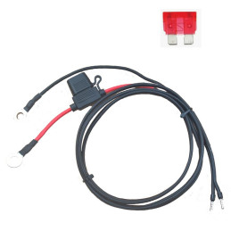 1.5m Charging Cable with Ring Terminals and 10A Fuse