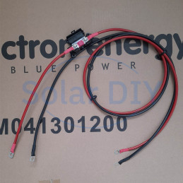 1.5m 10mm² 30A - 50A  Fused Charge Cable Harness Ring Terminals