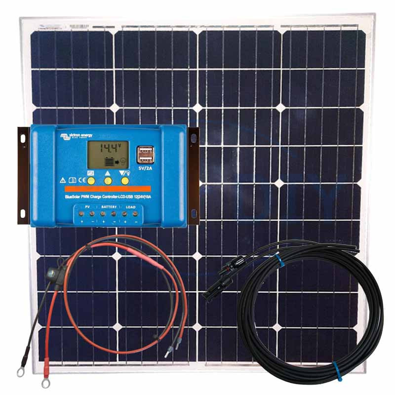 90W Solar Kit Victron Panel 10A PWM USB