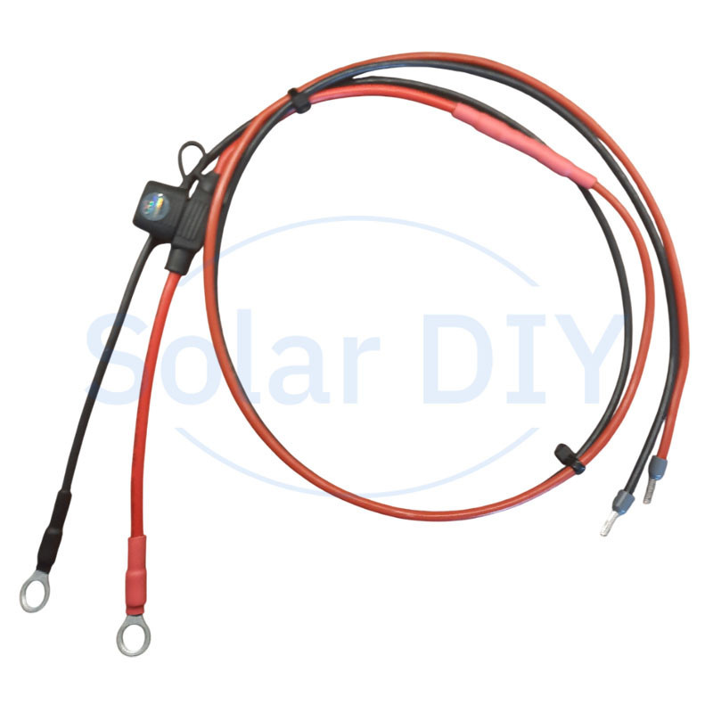 1.5m Fused 4mm² Charge Cable Harness 5A-30A Fuse