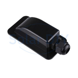 Single Entry Cable Gland Black