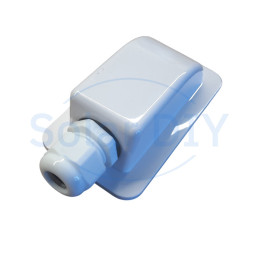Single Entry Cable Gland White
