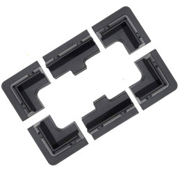 380W Solar Kit Victron Panel and 100/30 MPPT Controller Black Mounts