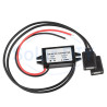 12V to USB 5V DC-DC Converter Dual USB-A Outputs
