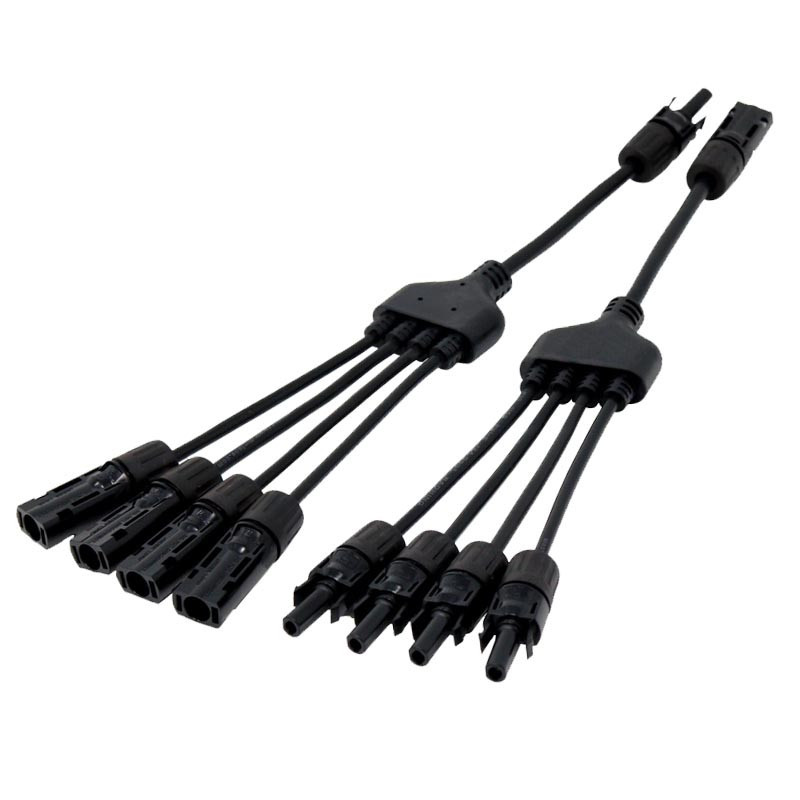 MC4 Y Branch Connector 4 into 1