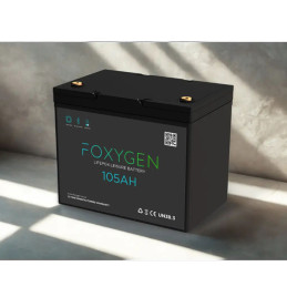 FOXYGEN - 105Ah Lithium Battery with Bluetooth & Heating View