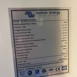 Victron 190W 12V Monocrystalline Series Panel