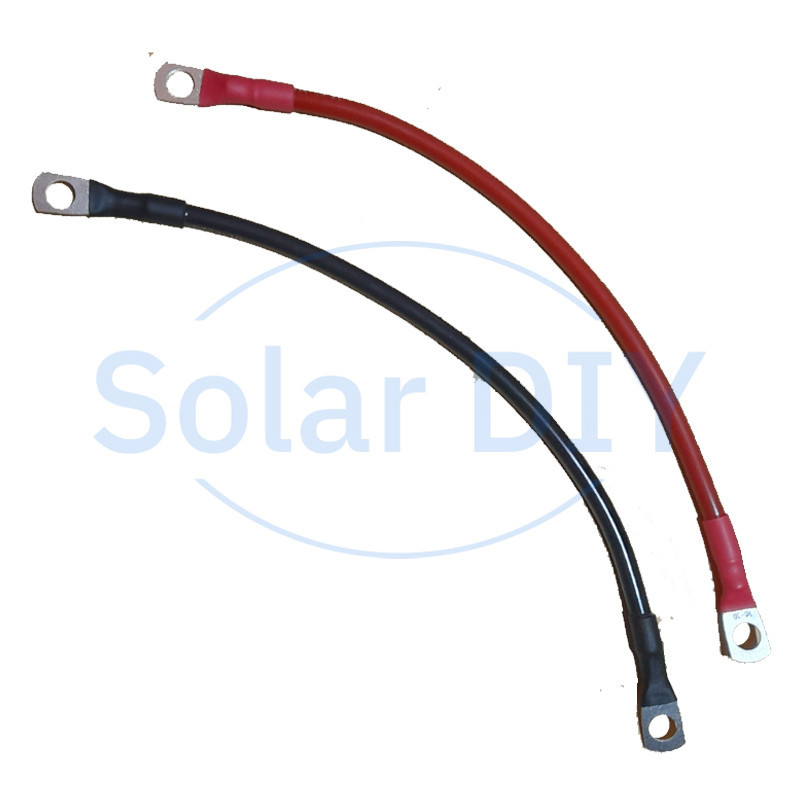 16mm² Red & Black Pair of Battery Link Leads