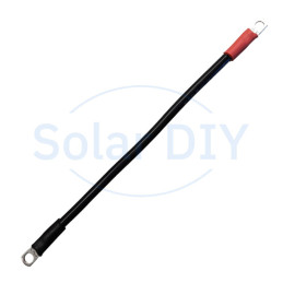 25mm² 170A Black with Red Sheath Battery Link Lead