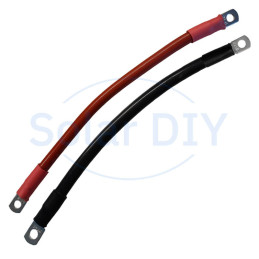 35mm² Red & Black Pair of Battery Link Leads