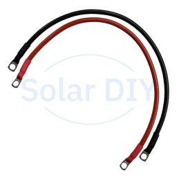 10mm² Red & Black Pair of Battery Link Leads