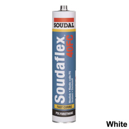 Soudaflex 40FC White Panel Bonding Adhesive Sealant 300ml