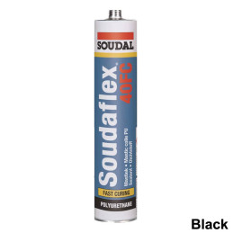 Soudaflex 40FC Black Panel Bonding Adhesive Sealant Black 300ml