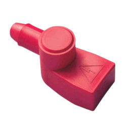 Battery Terminal Cover 10-35mm Cable Stud Type Red Positive