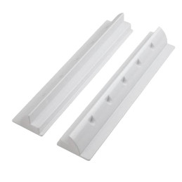 ABS Long Side Mounts White