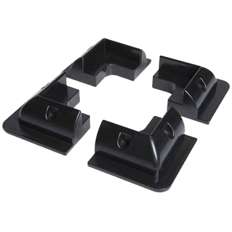 ABS Corner Mounts  Black