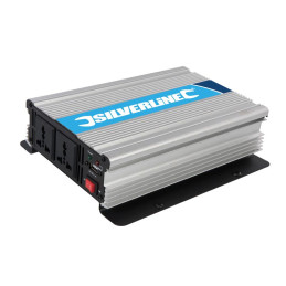 Silverline 1000W Inverter 2 x 500W