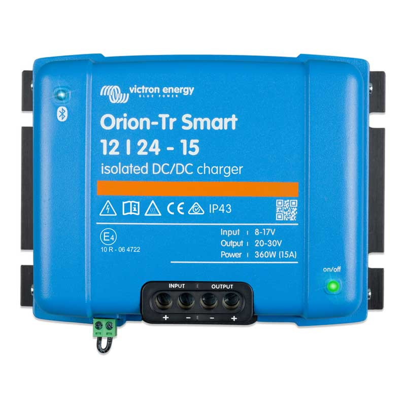 Victron Orion-Tr Smart DC-DC charger 12/24 15A (360W) Isolated