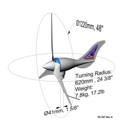 Rutland 1200 Wind Turbine 12V Details